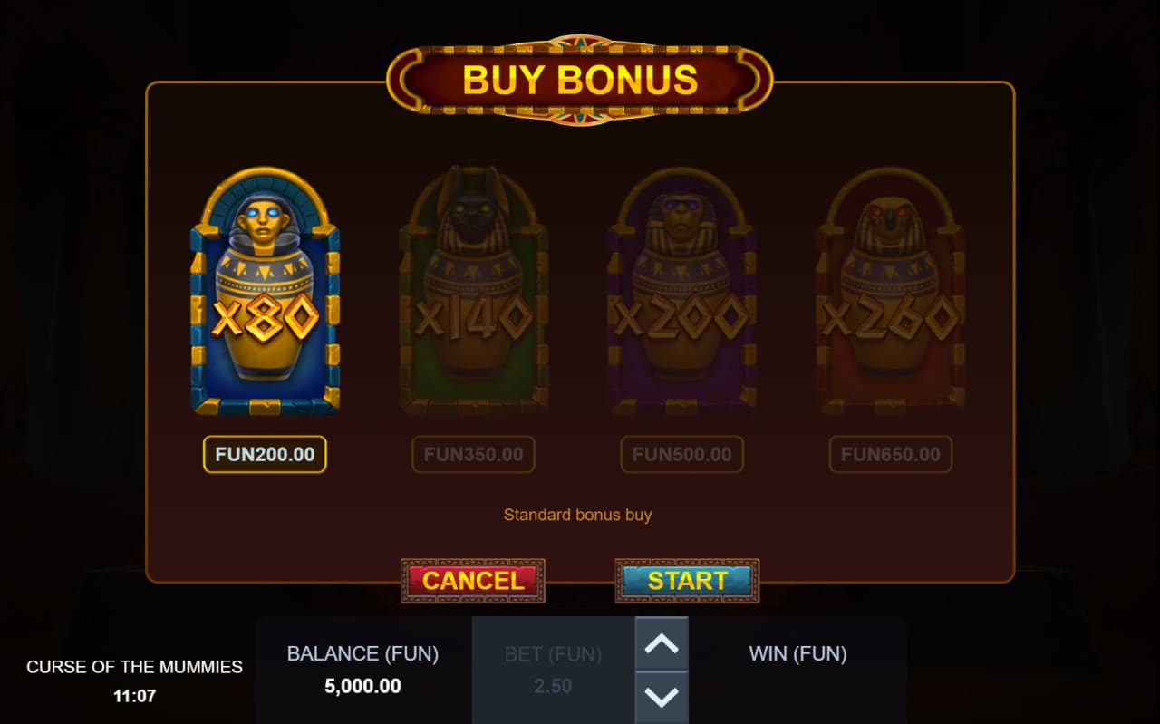 Egyptian Artifacts in Curse of the Mummies